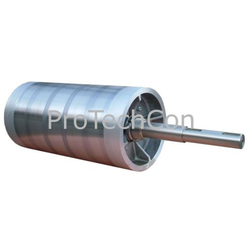 Magnetic pulley for conveyor PM