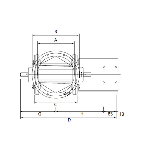 Cast-iron rotary valves