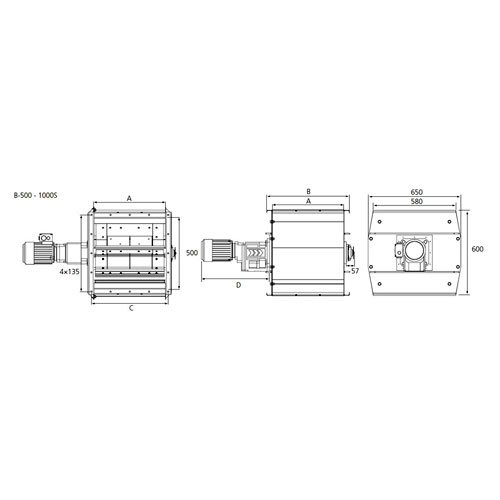 Rotary valves type B-S/B-EXS