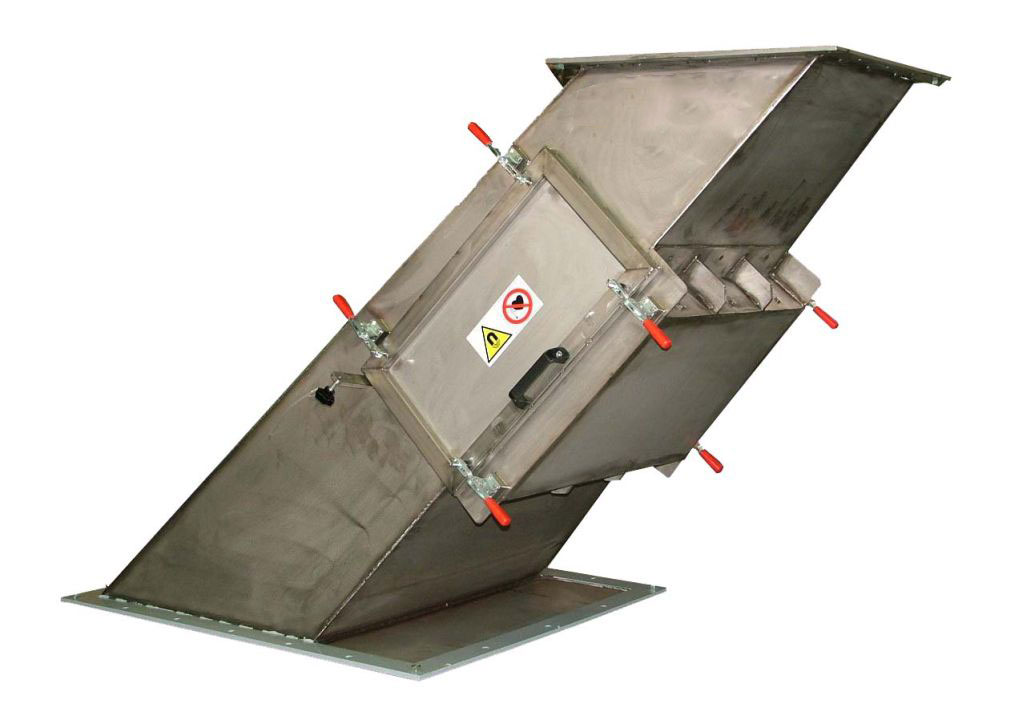 Special Magnetic plate separator sloped version